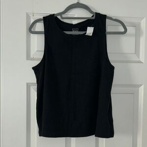 Black Sleeveless Top